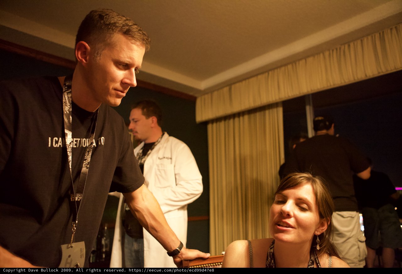Intimate Conversation at DEF CON 17 Evening Gathering