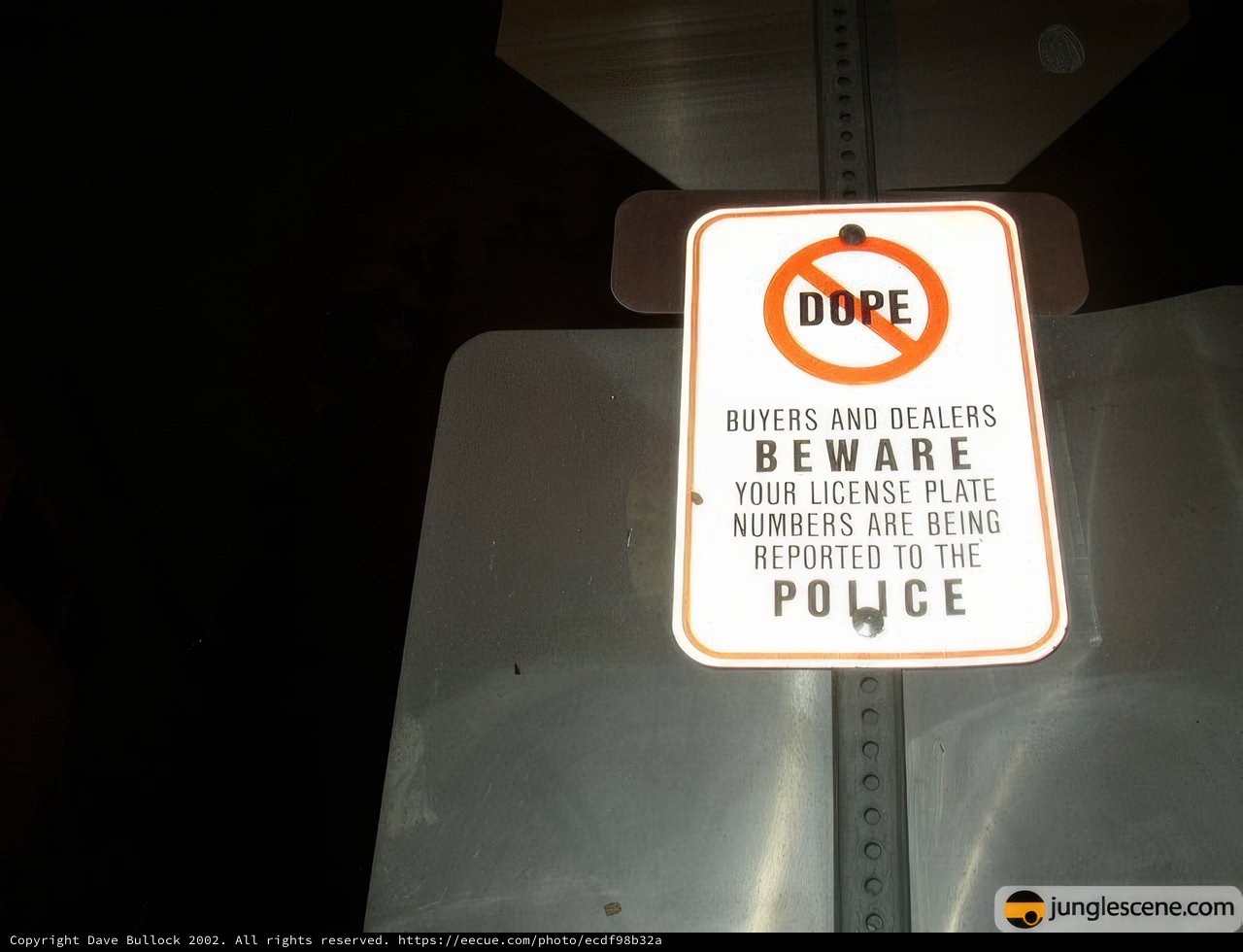 No Driving Zone