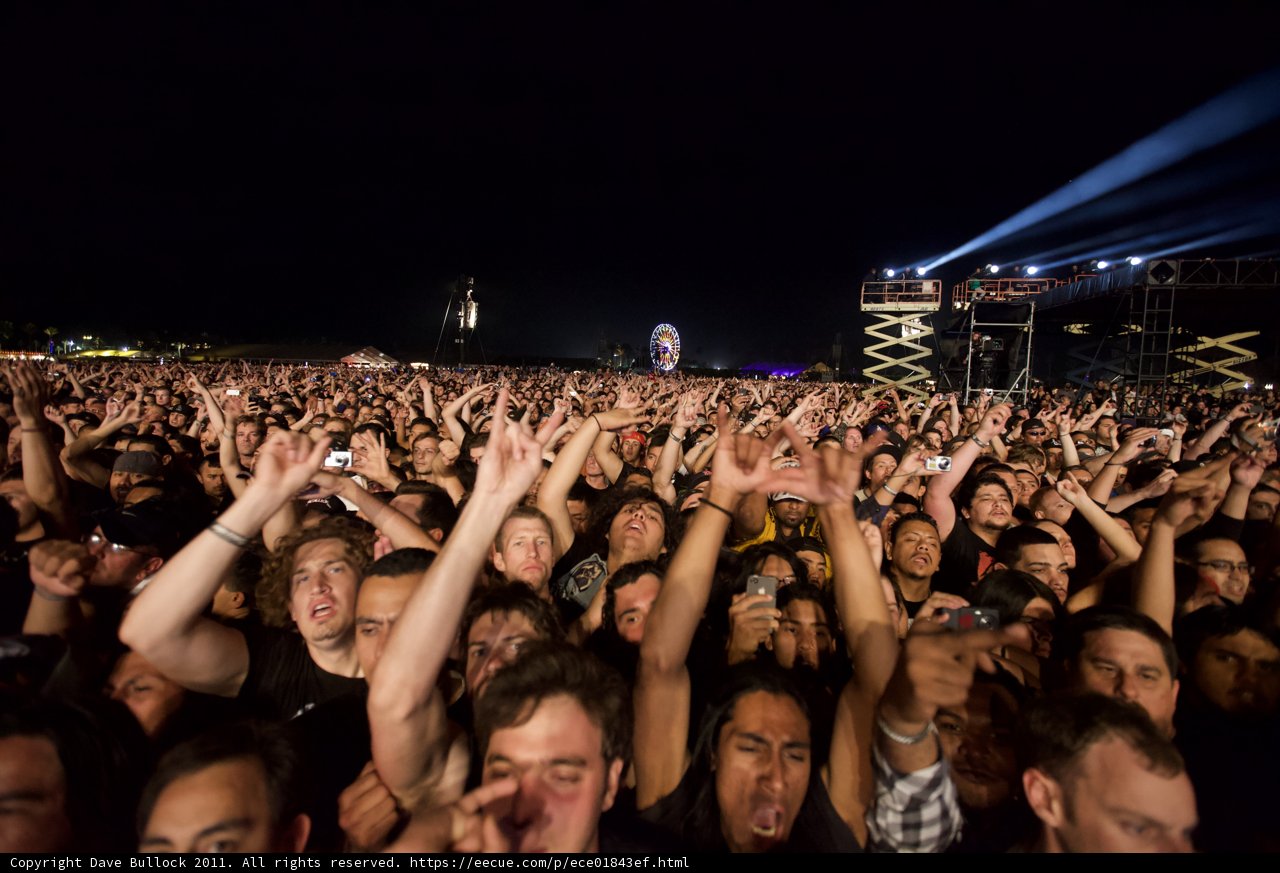 Big Four Festival Crowd Goes Wild
