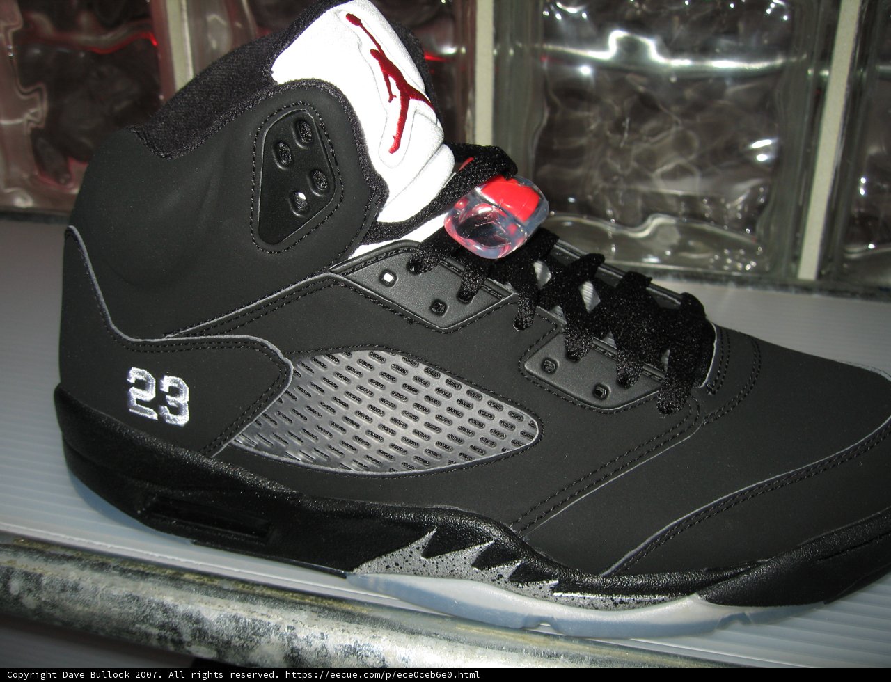 Classic Black and White Jordan Basketball Sneakers
