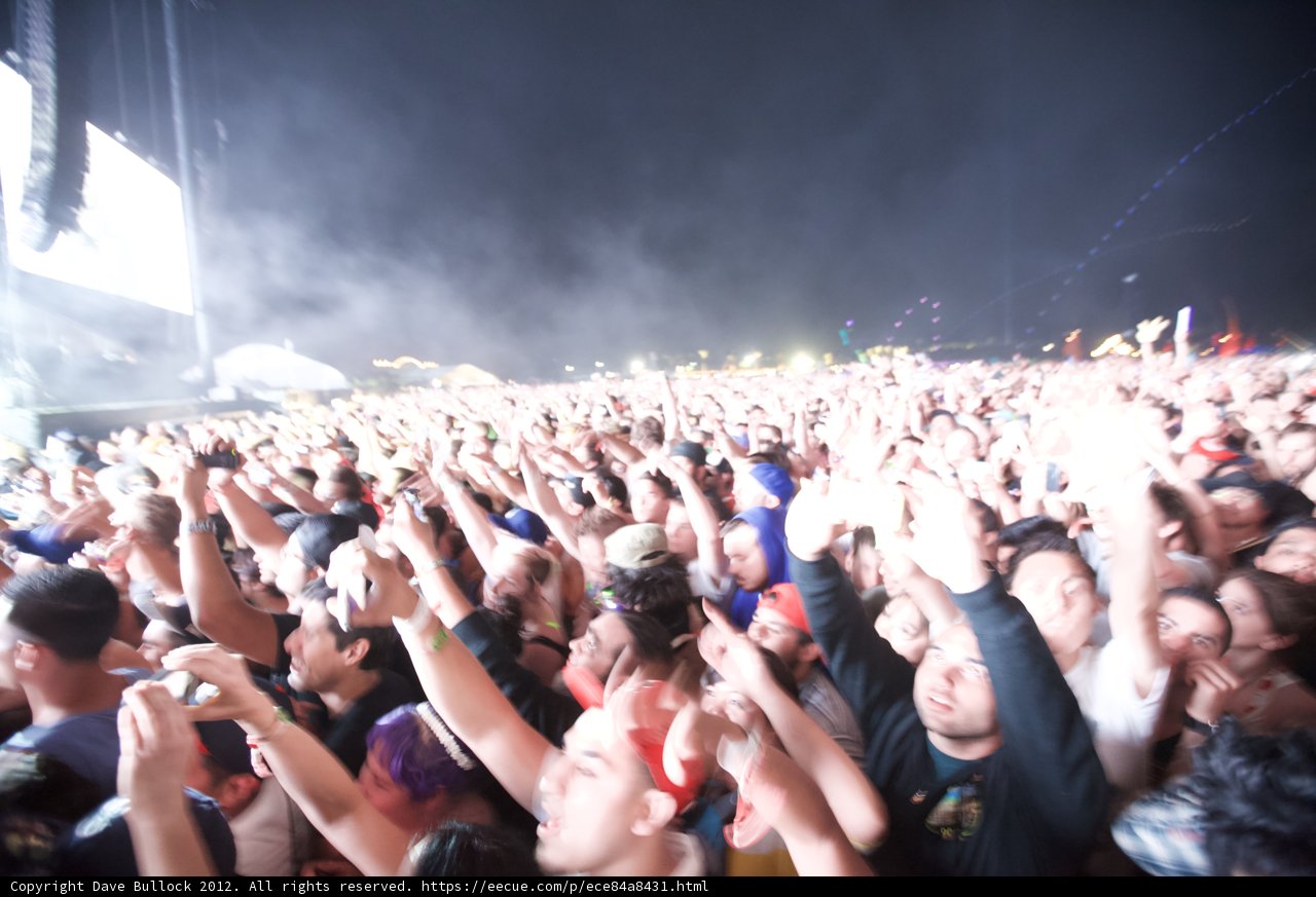 Coachella 2012 Crowd Goes Wild