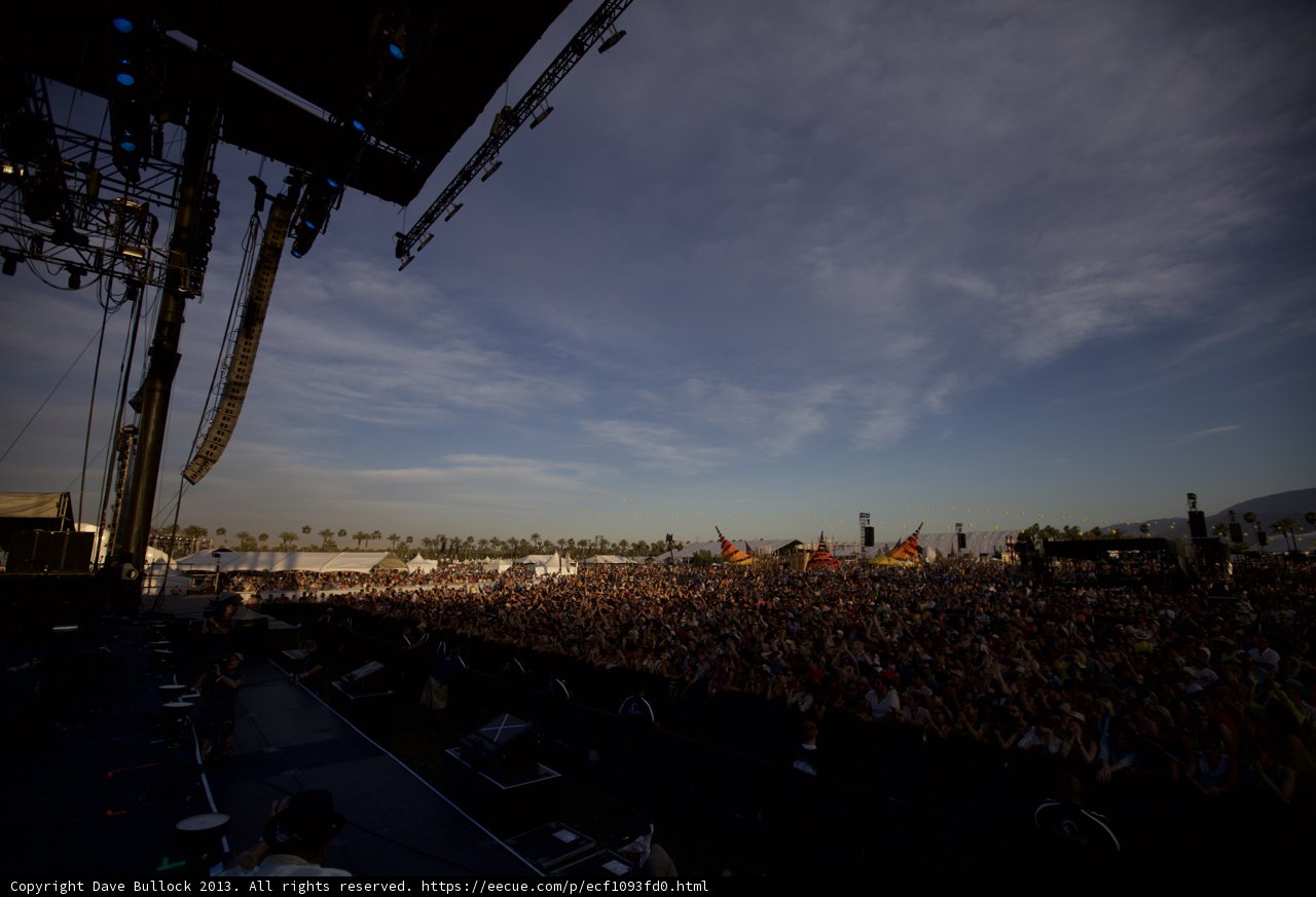 Coachella Concert Crowd