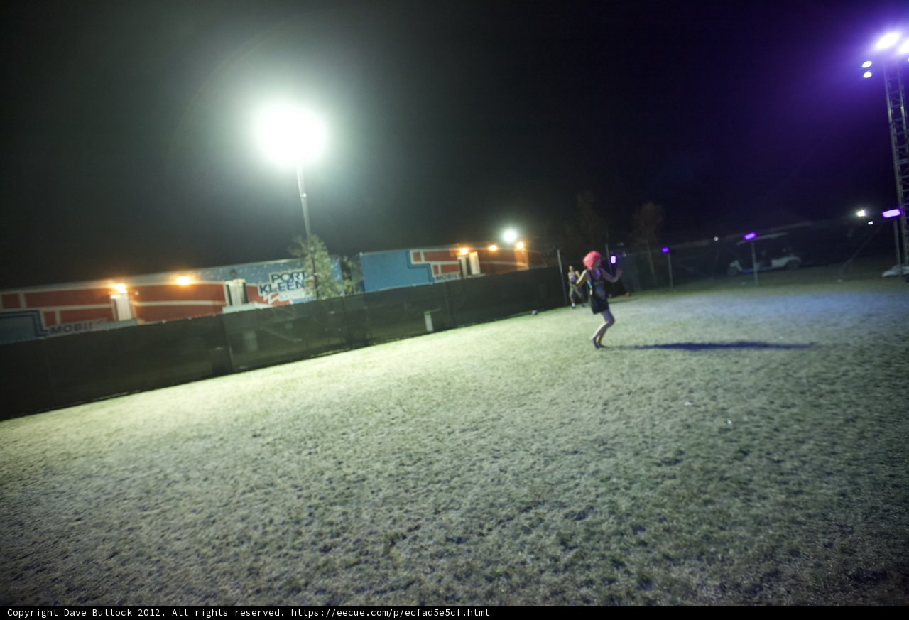 Nighttime Frisbee Fun