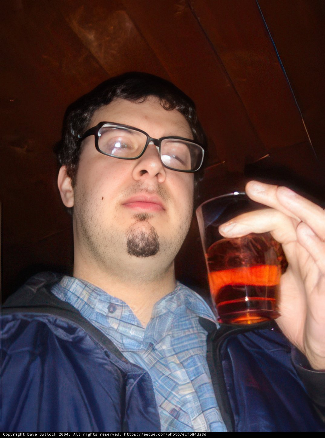 Red Lager in Hand