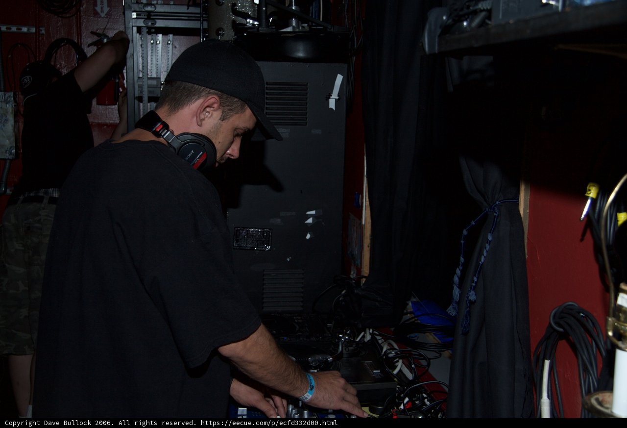 DJ S: Grooving with Headphones and a Cap