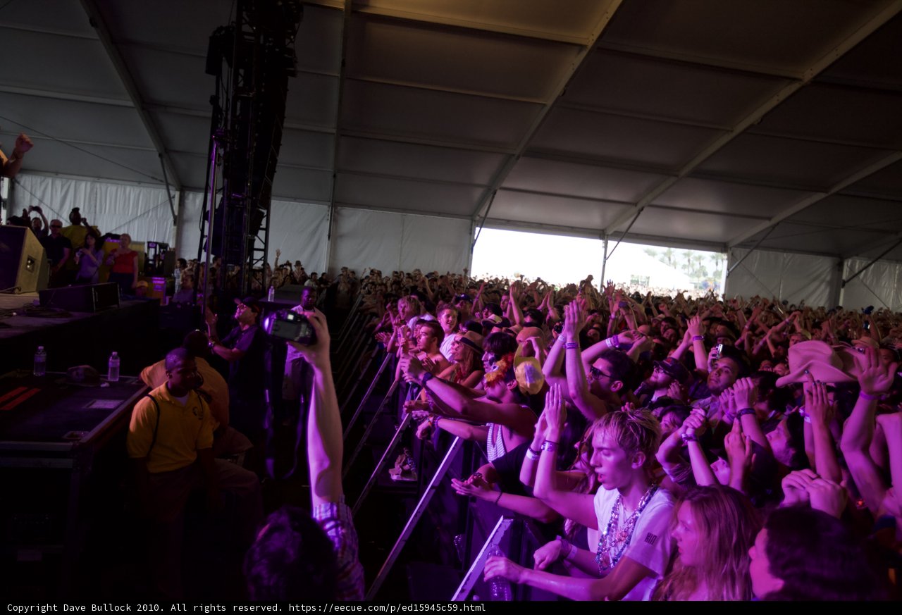 Hands Up at Coachella 2010