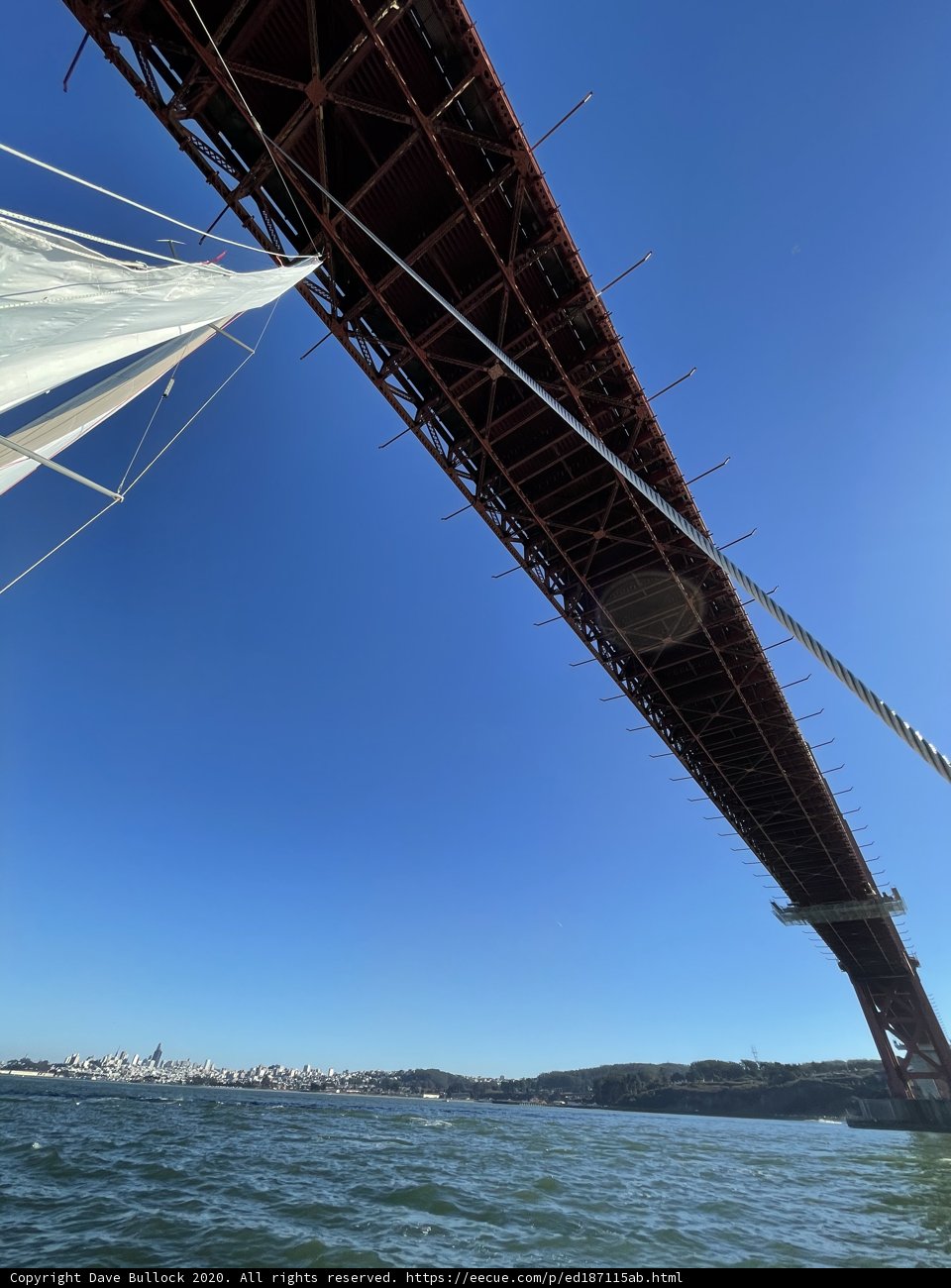 Sailing through the Golden Gate