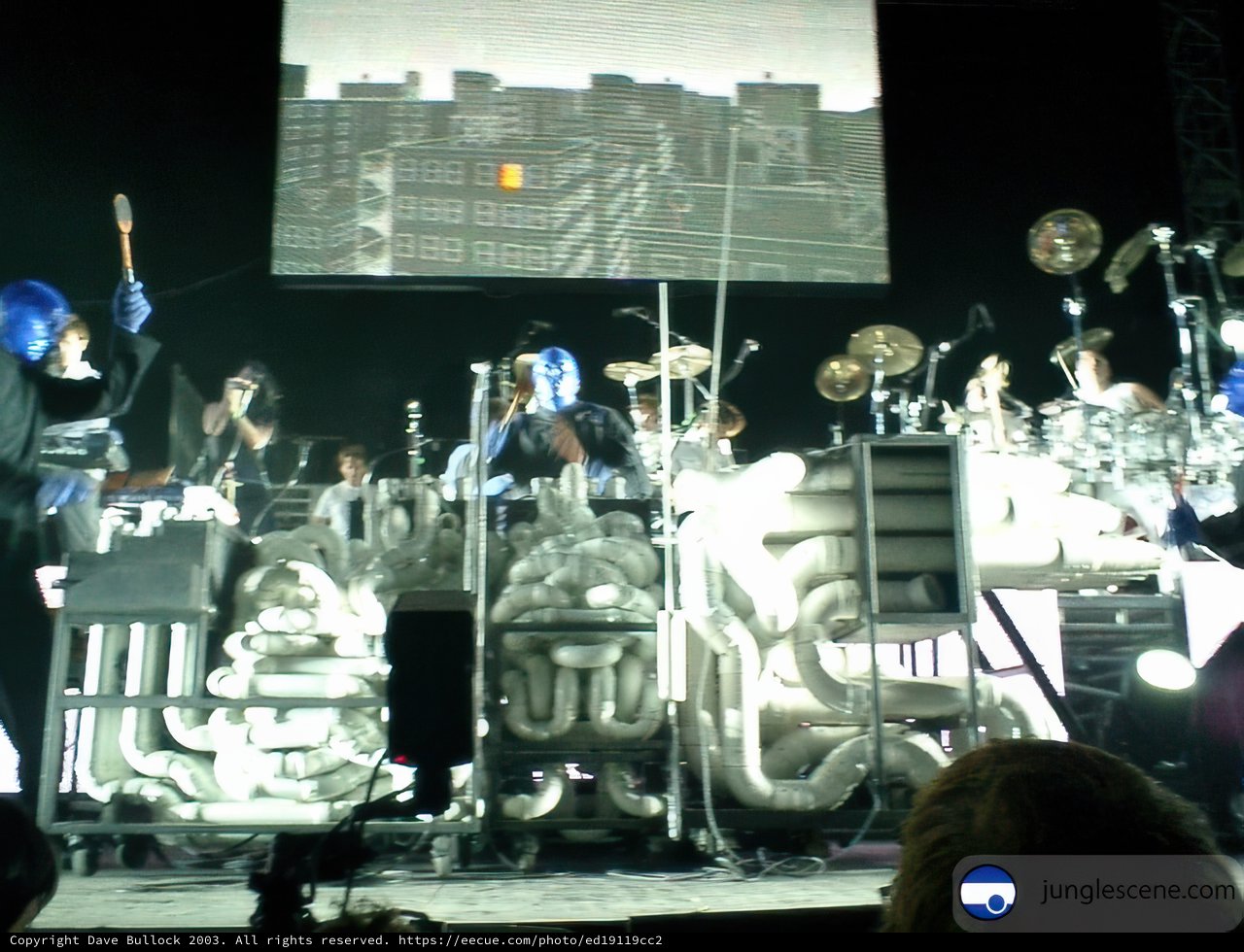 Blue Man Group Rocks London's O2 Arena