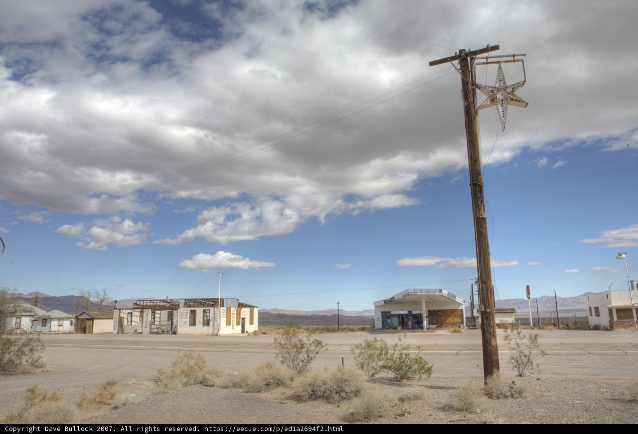 A Lonely Utility Pole in the Desert