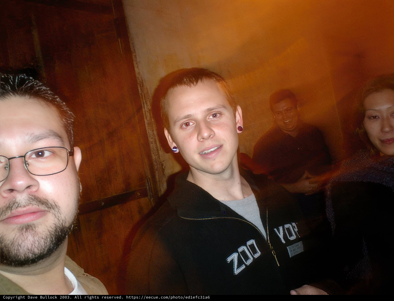 Group Portrait in Urban Pub