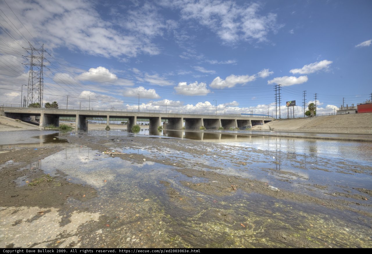Overpass Across the Cloudy River
