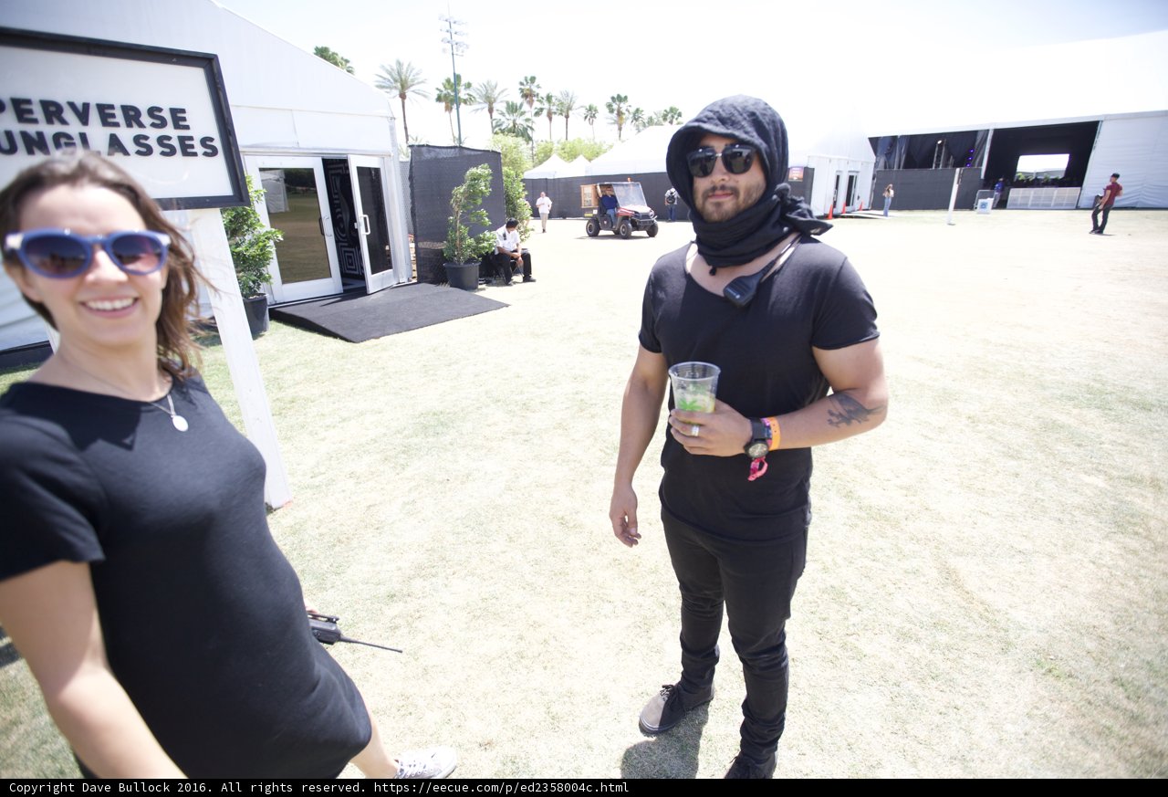 Camping at Coachella