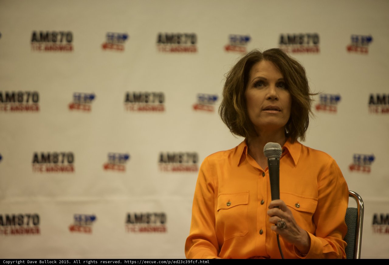 Michele Bachmann Speaks at Politicon Event