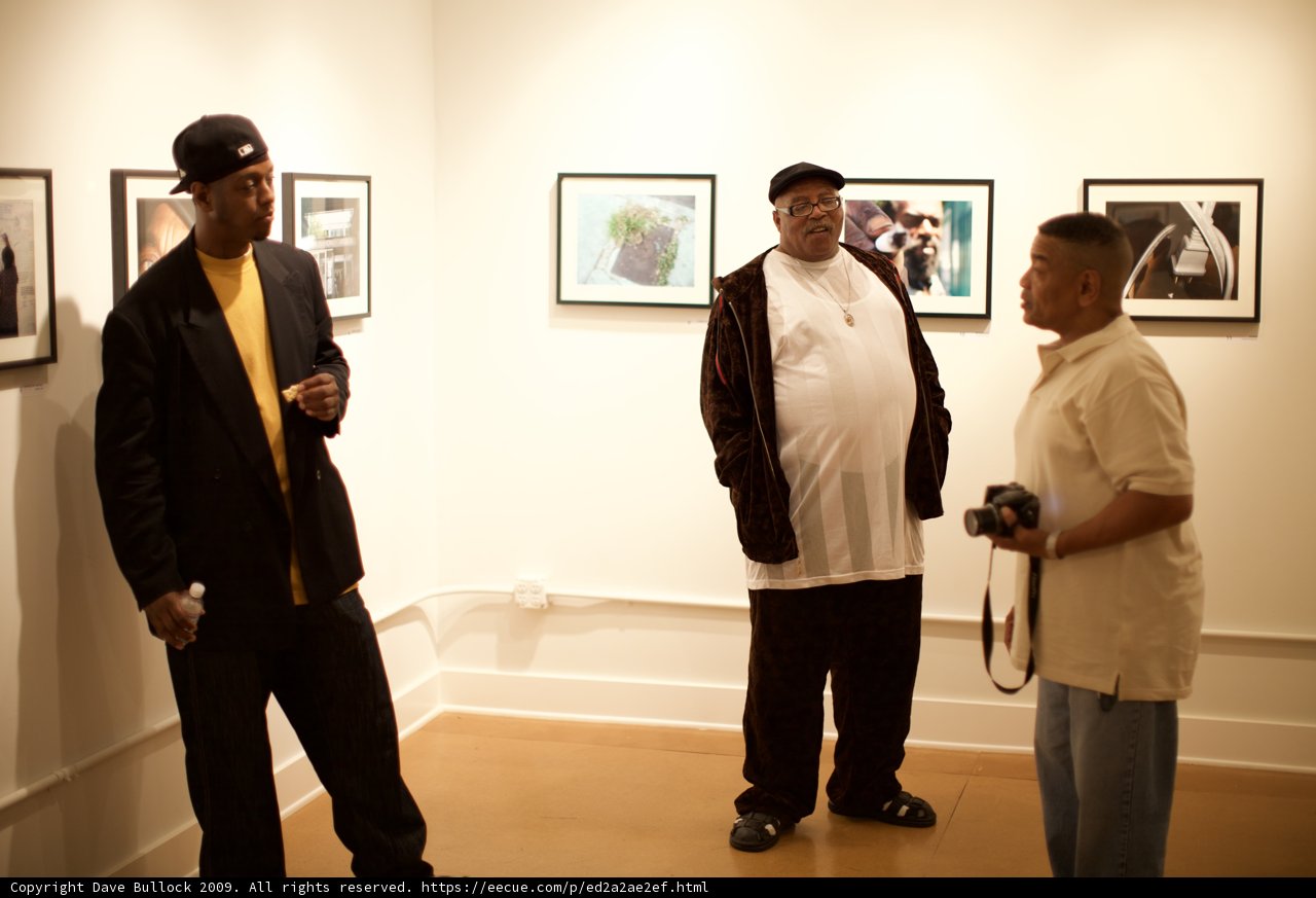 Black Jacket in Art Gallery