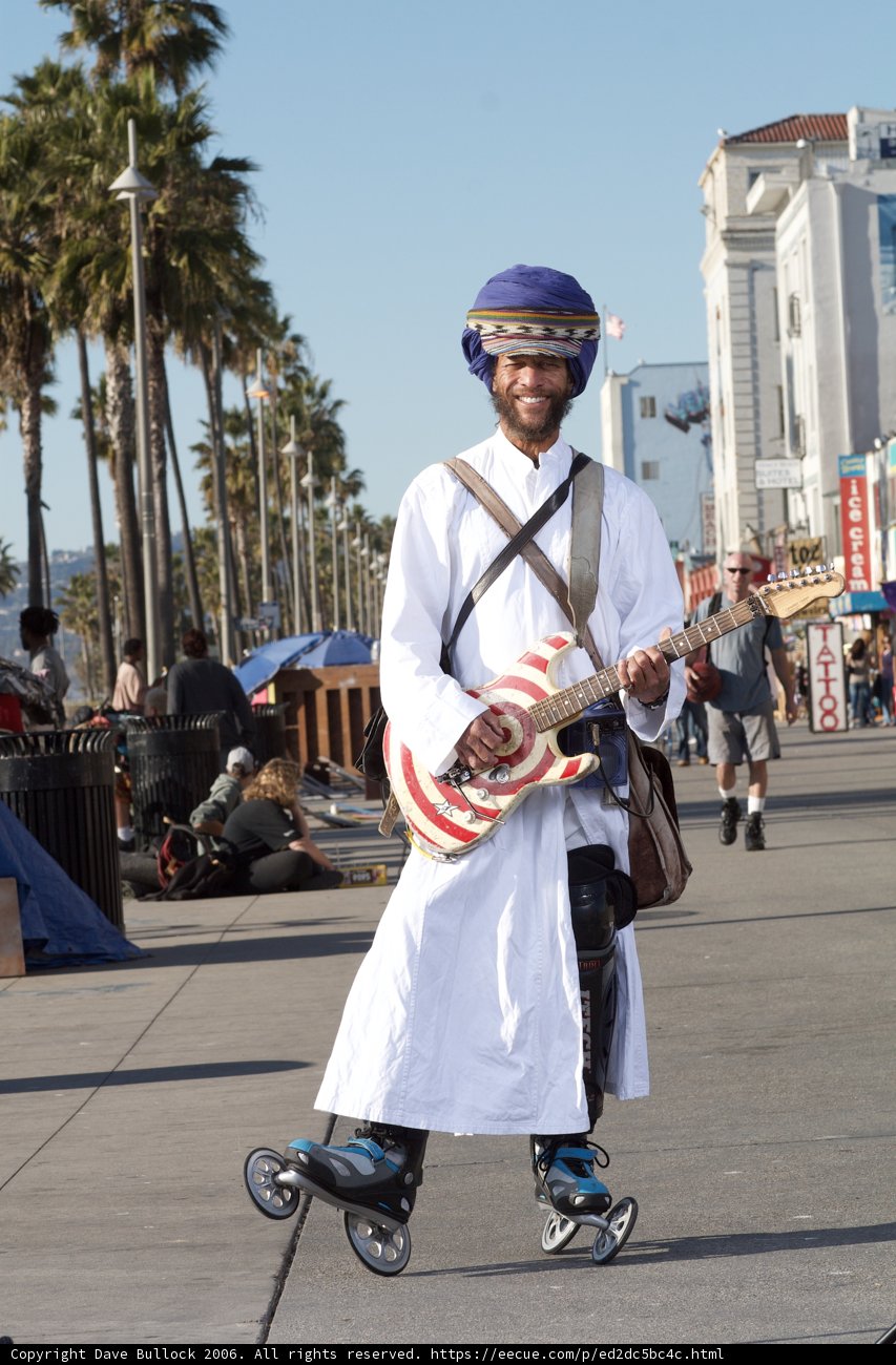 White Robe and a Guitar