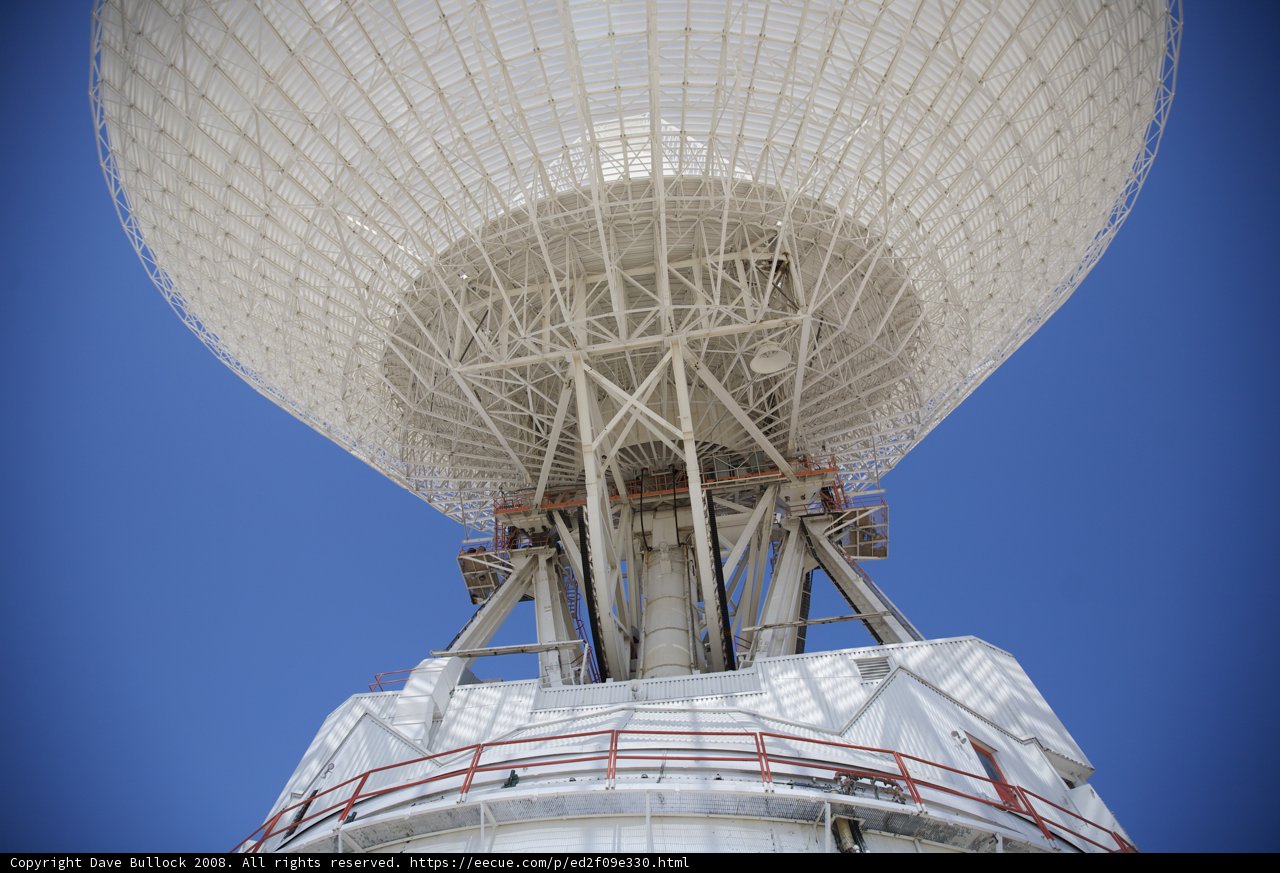 Radio Telescope Antenna Tower