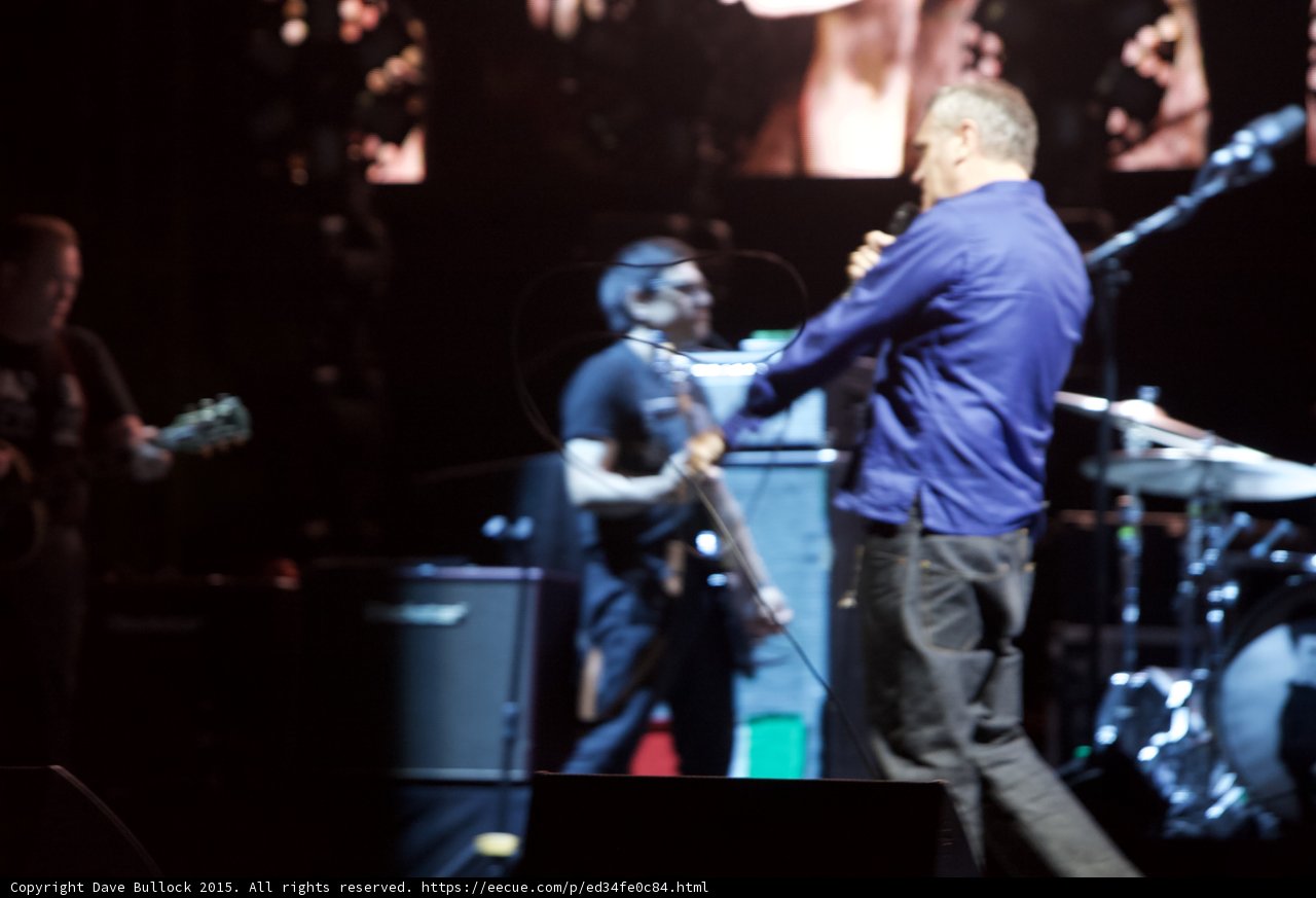 Morrissey From Behind Full Band Bassist Glasses Italian Flag Blackstar Guitarist Drums Smiths Screen