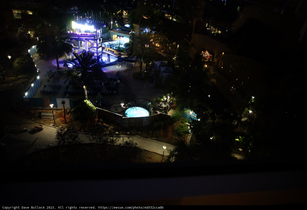 Urban Oasis: Poolside Paradise at Disneyland