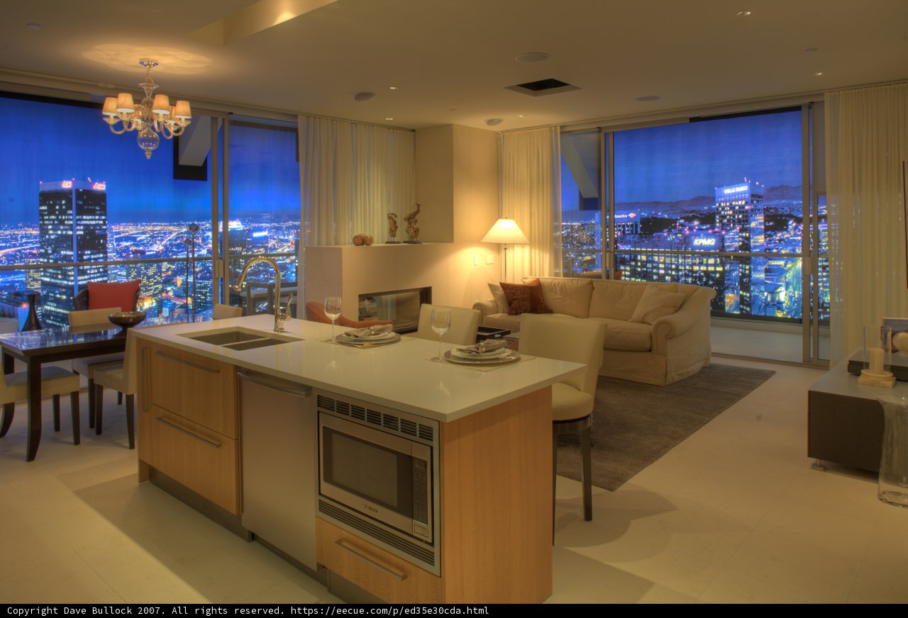 The Penthouse Kitchen Island