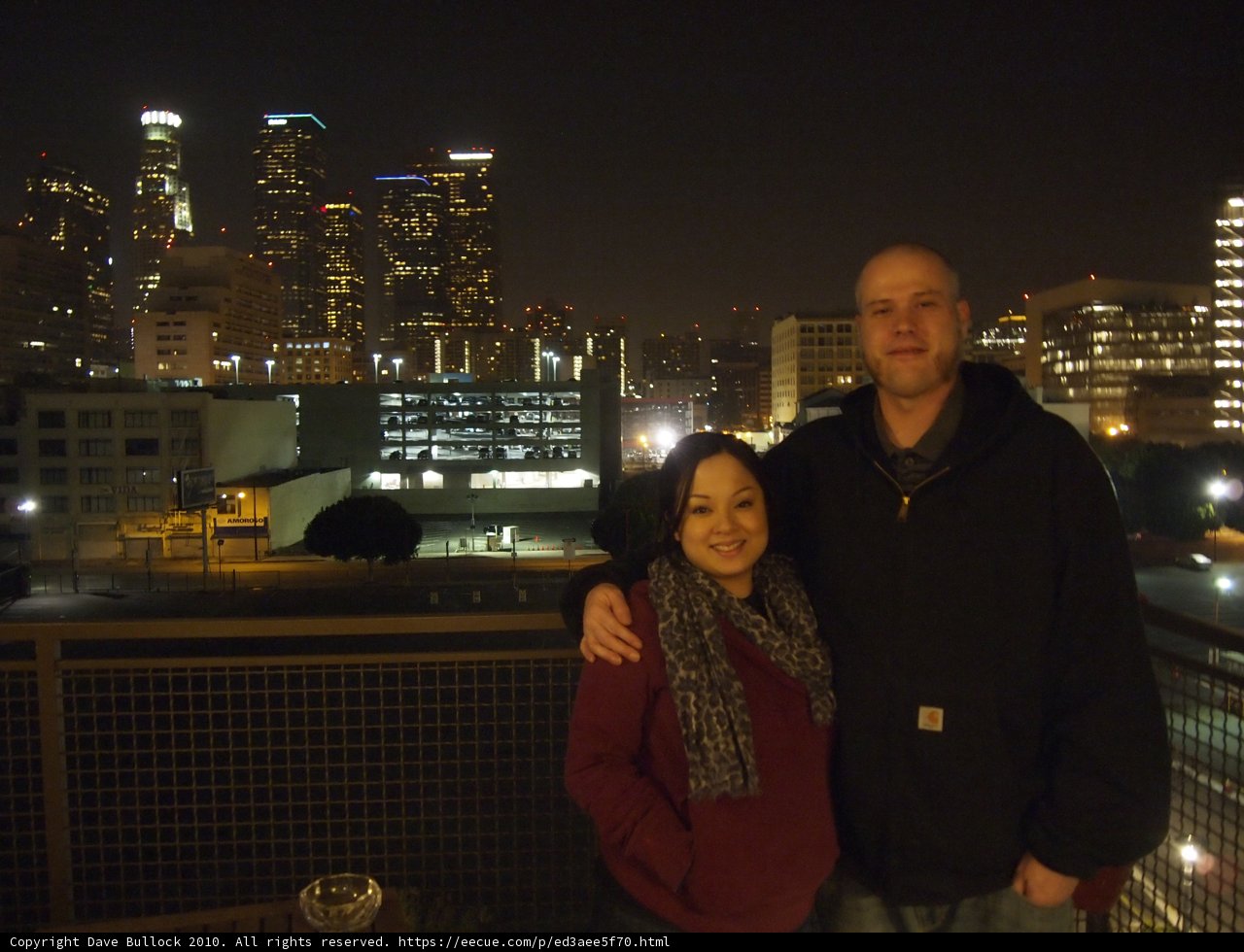 Urban Night Skyline
