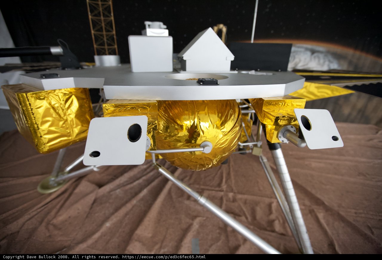 The Golden Mars Lander