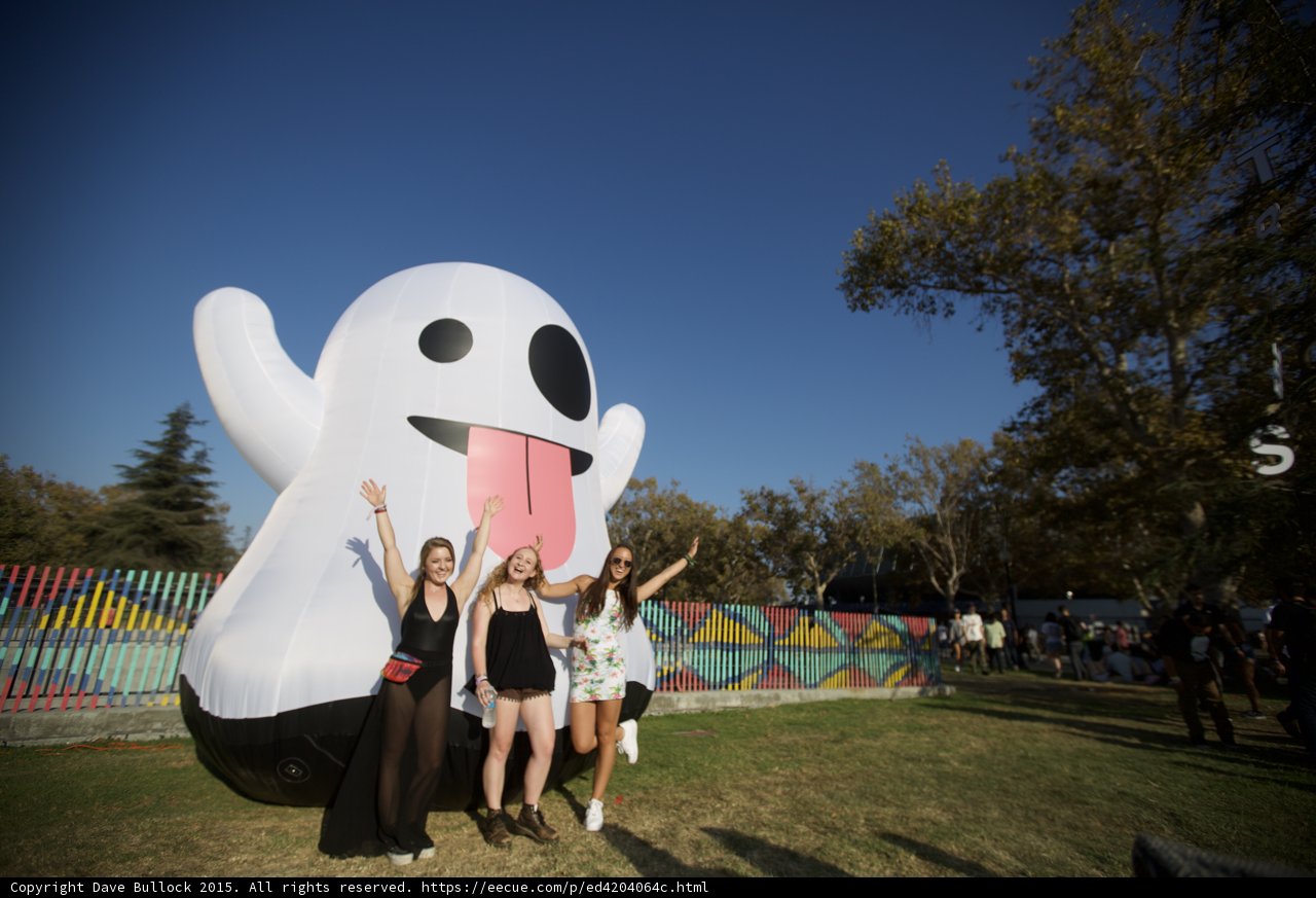 Arms Up at Ghost Emoji