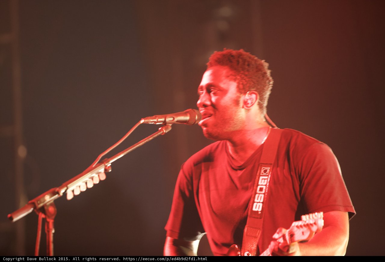 Kele Okereke Smiling