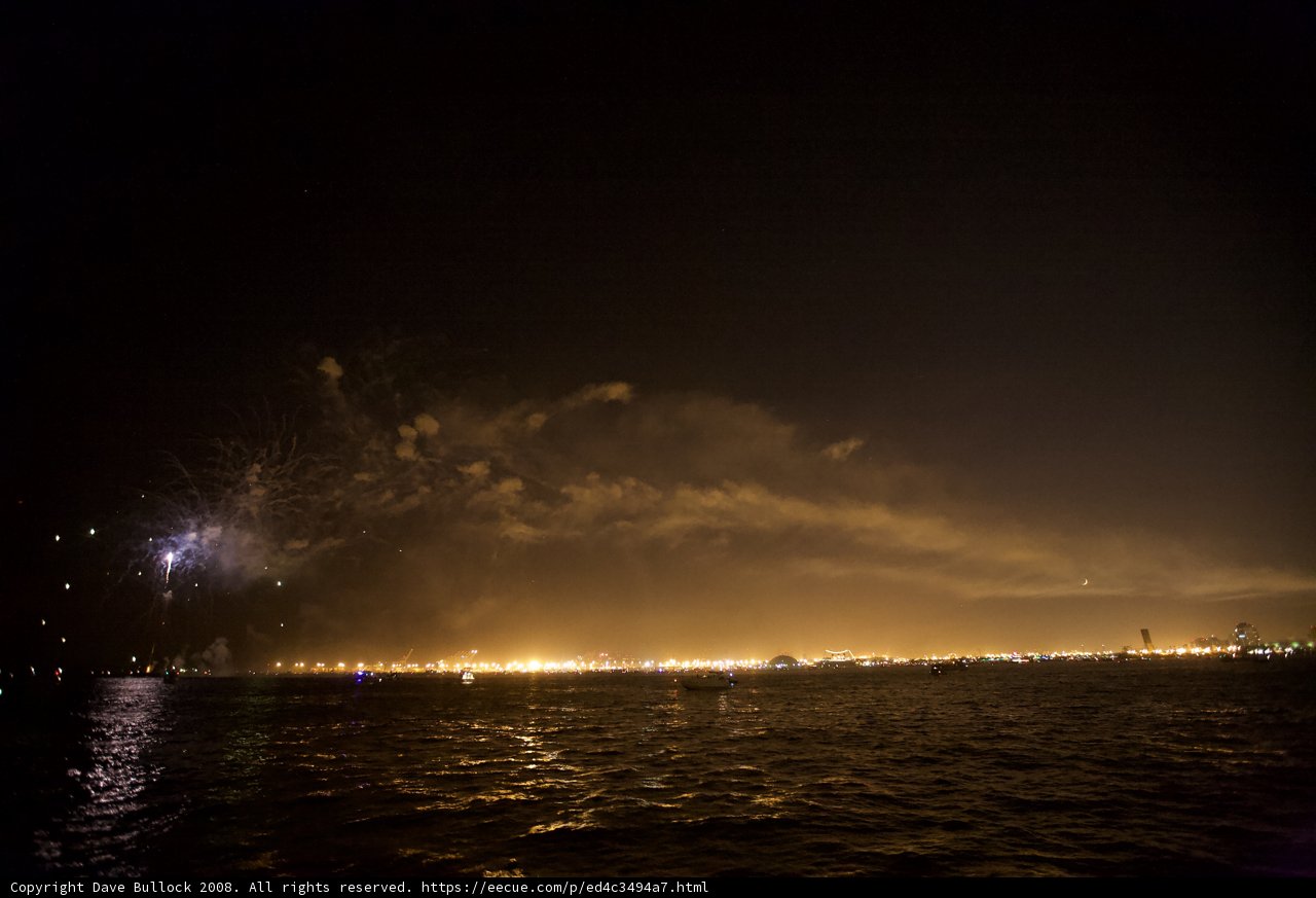 Spectacular Flares in the Night Sky