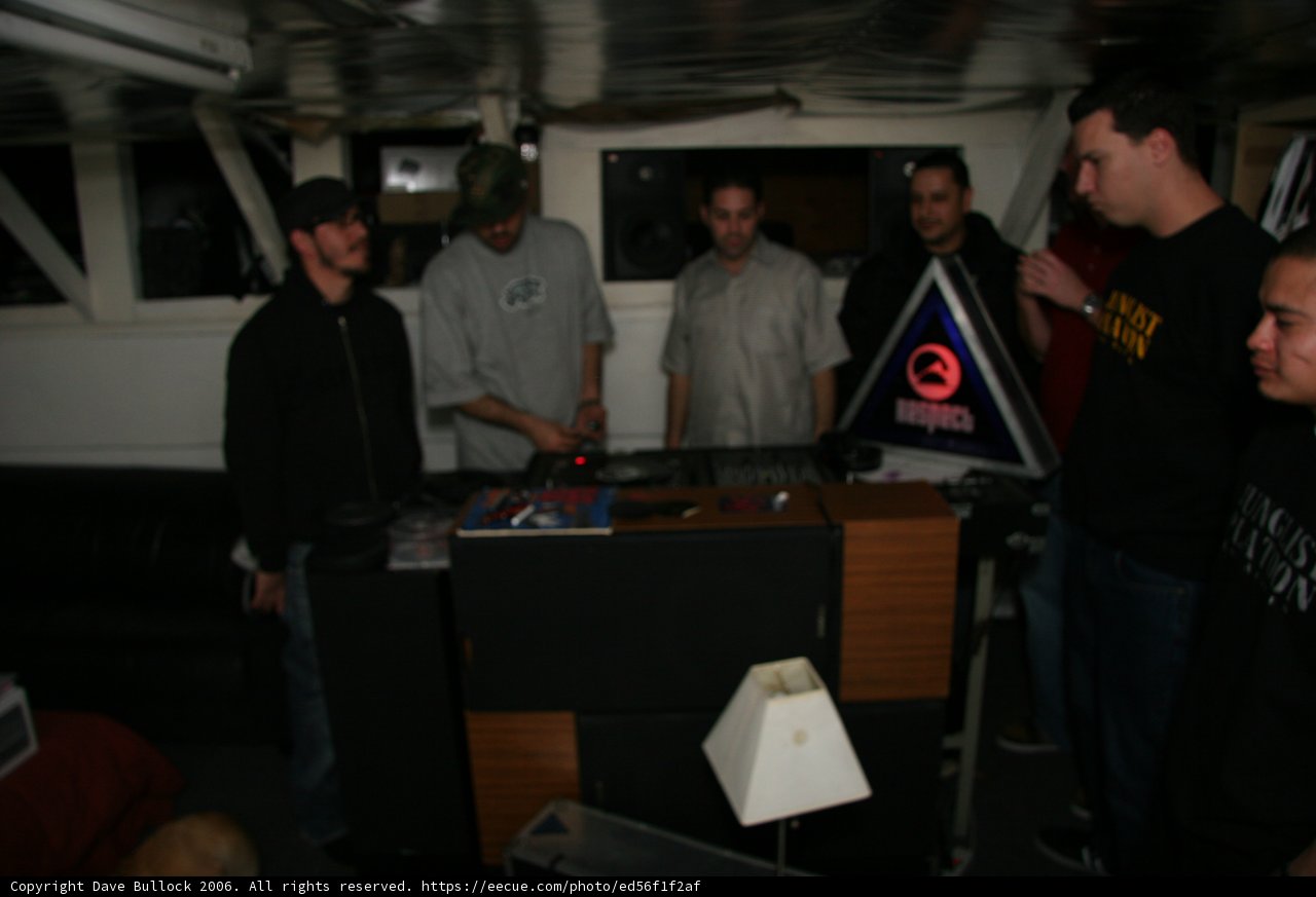 Men Having a DJ Session at a Pub