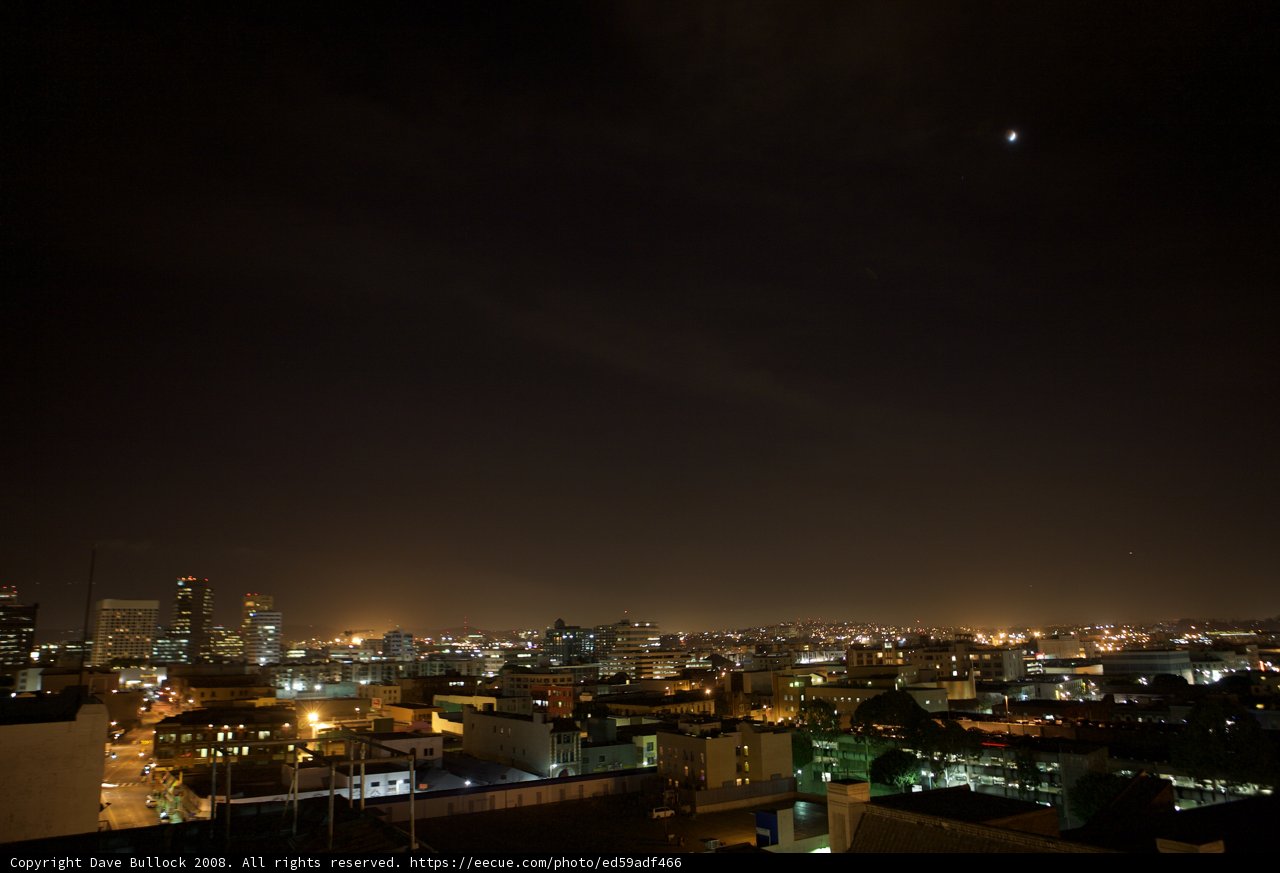 Lunar Night in the Metropolis
