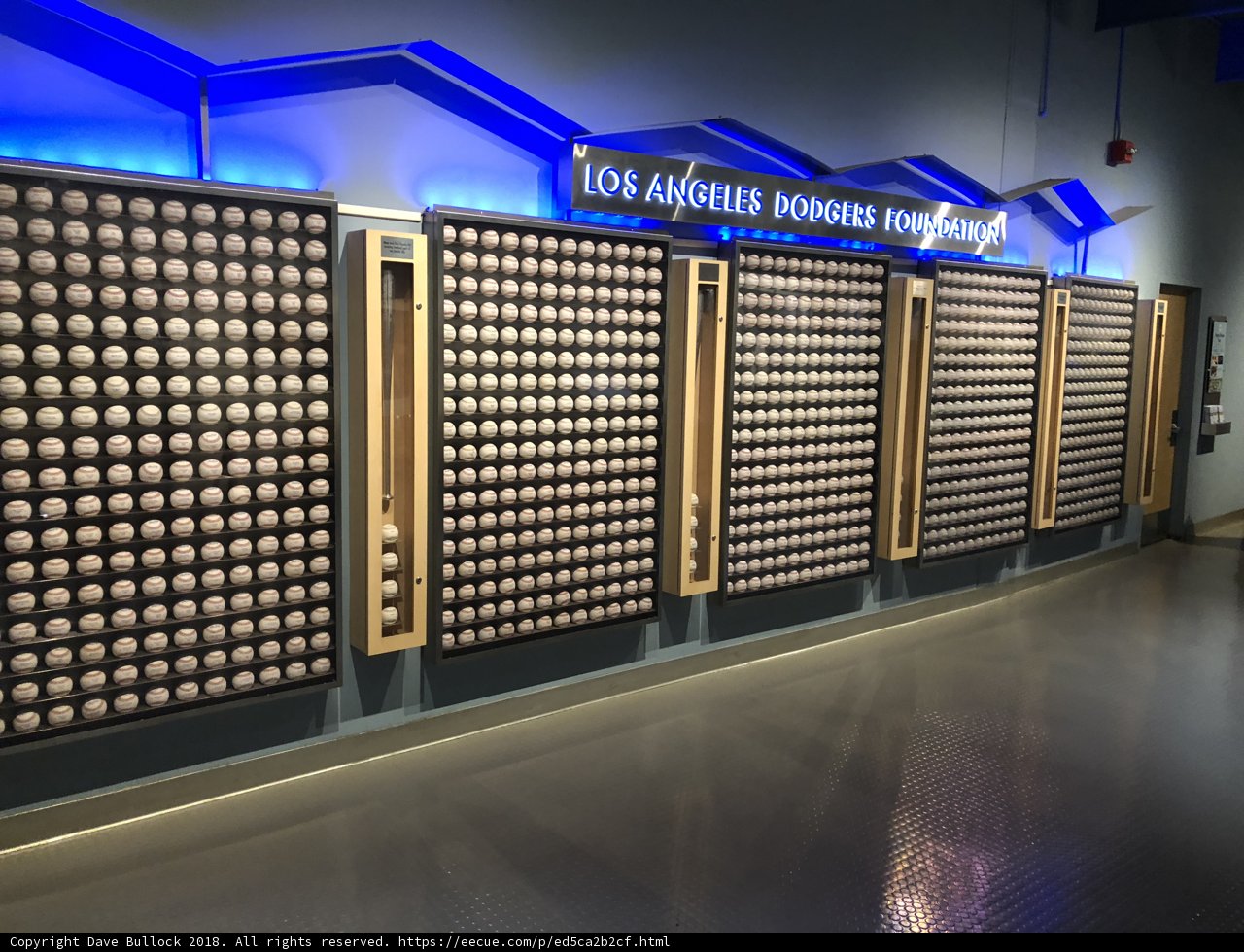 Inside the Los Angeles Dodgers Museum