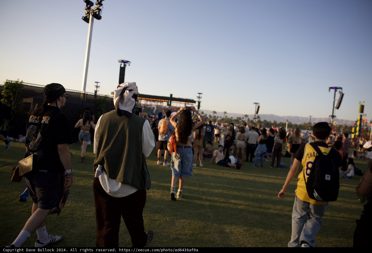 Golden Hour at Coachella 2024: A Tapestry of Festival Fashion and Communal Vibes