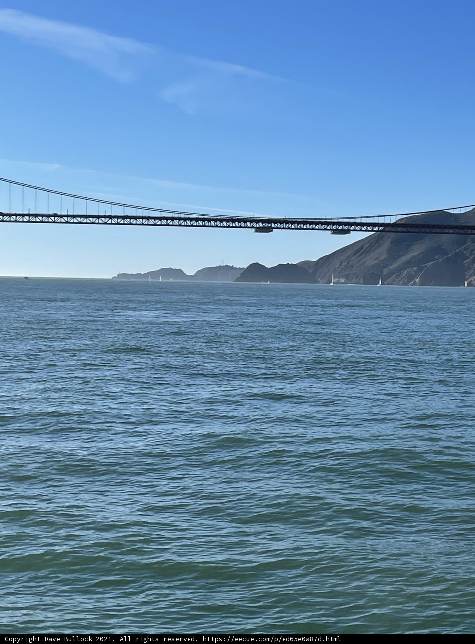 Golden Gate Suspension Bridge in San Francisco