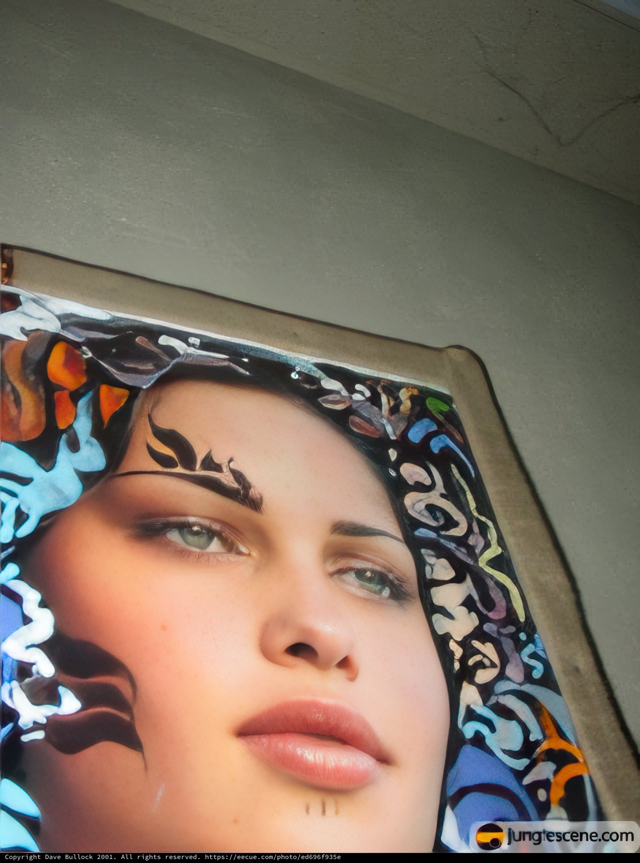 Woman's Face Mural