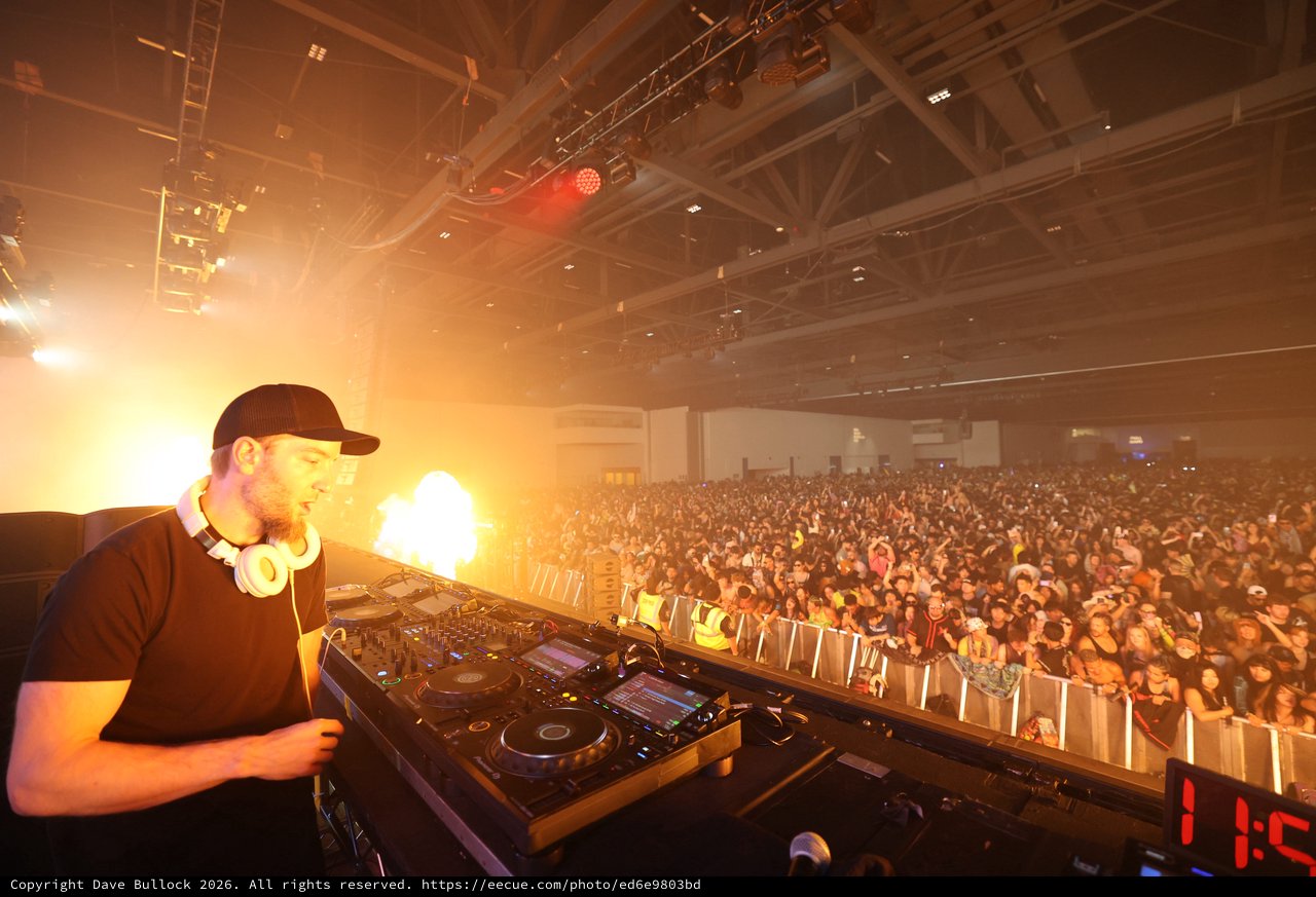 DJ Commands Massive Crowd at Wobbleland Festival