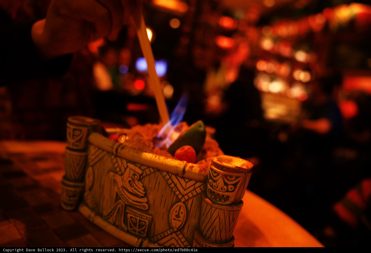 Tiki Torch Delight at Disneyland