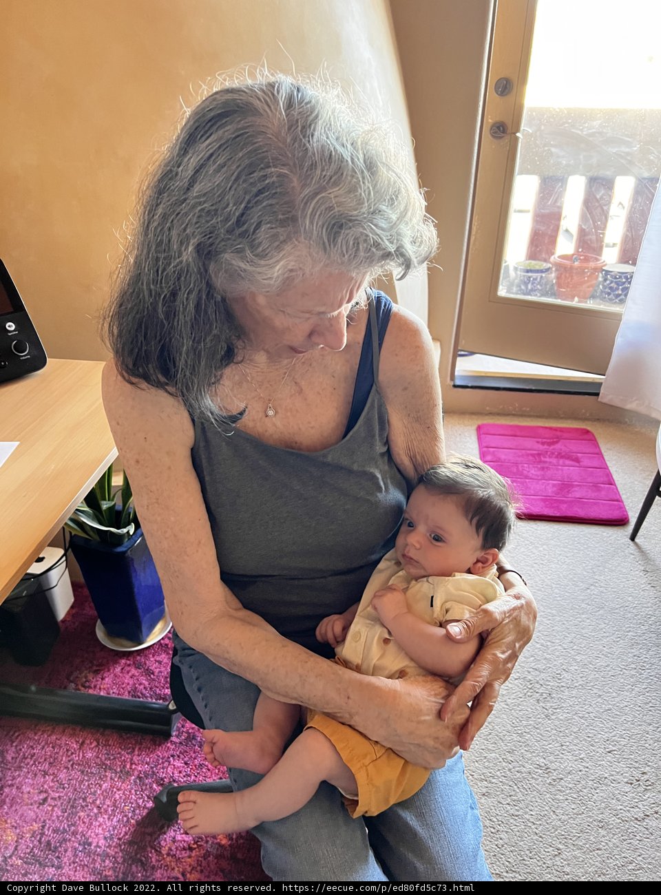 Rhoda B and Baby Wesley