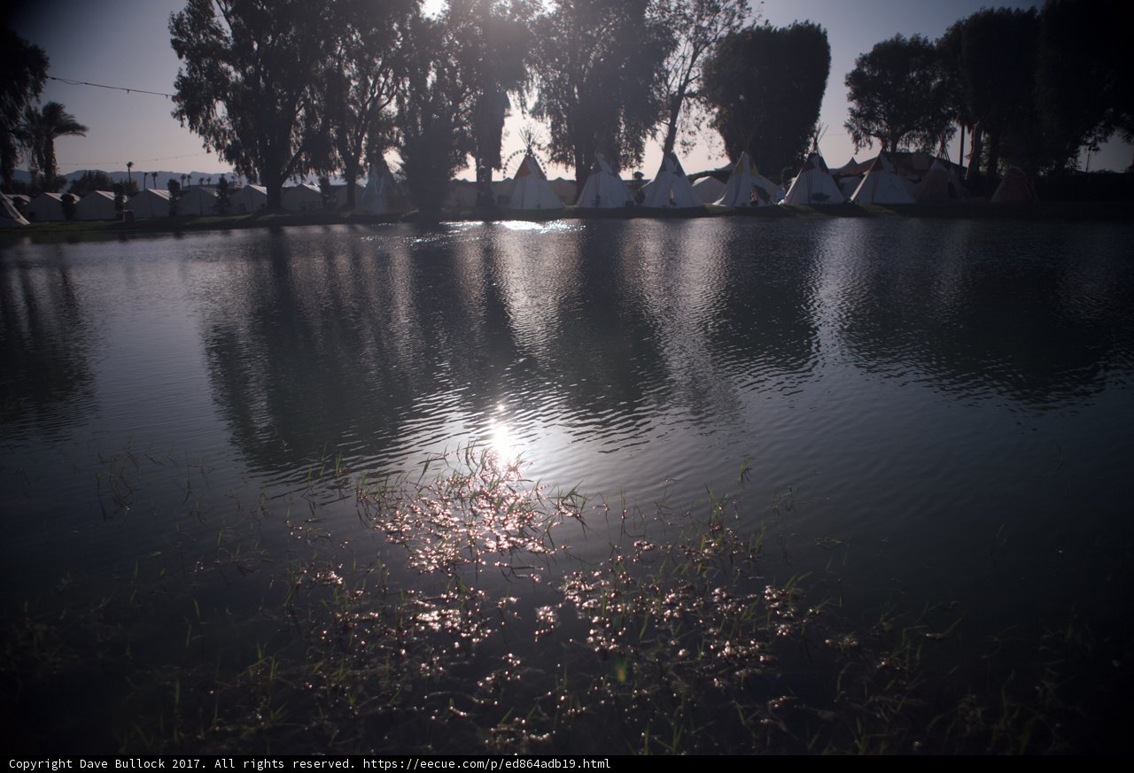Serene Sunrise by the Campsite
