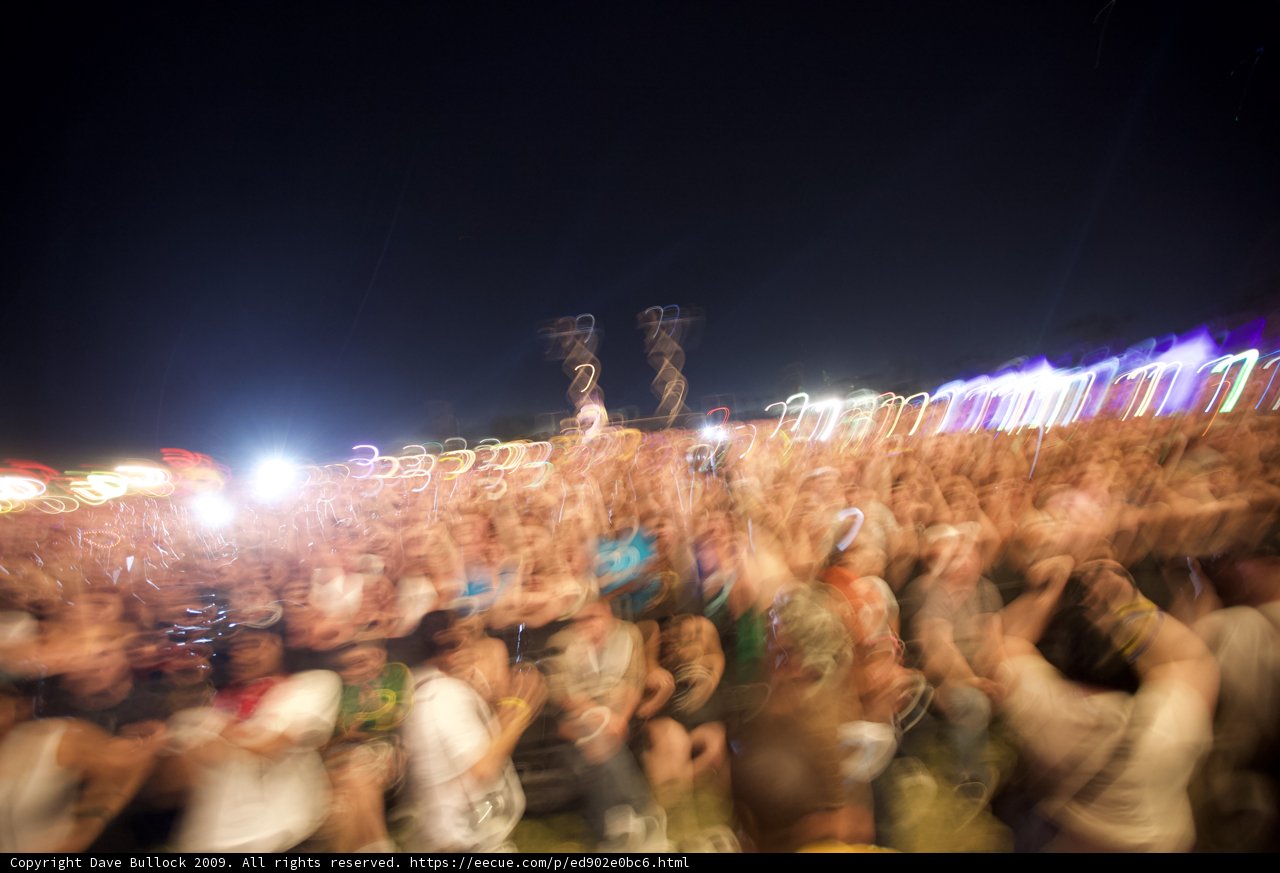 Blurry Night at Coachella 2009