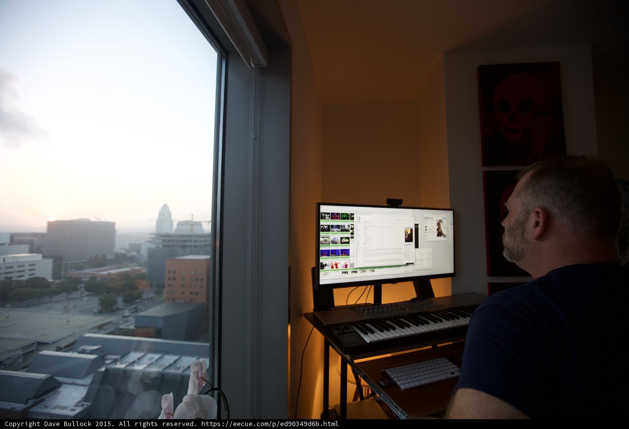 Home Studio LA City Hall View