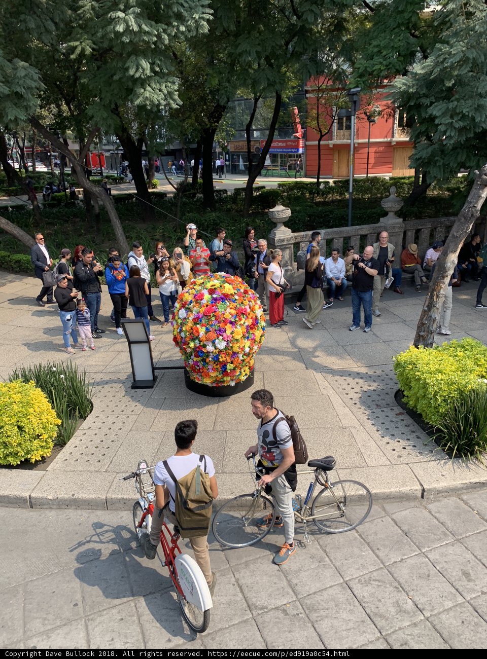 Walking Around the Giant Ball