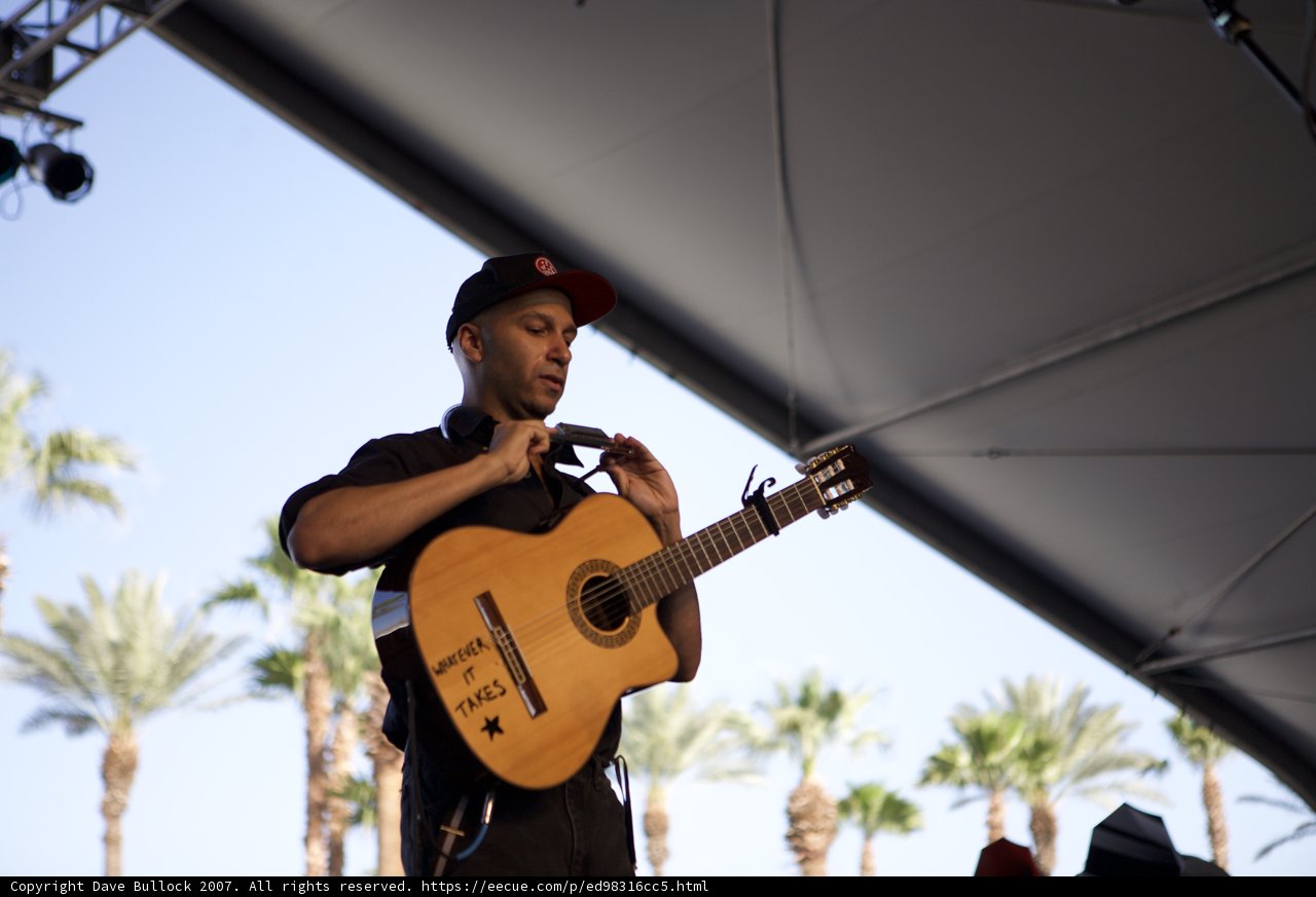 Acoustic Serenade Under the Coachella Sun