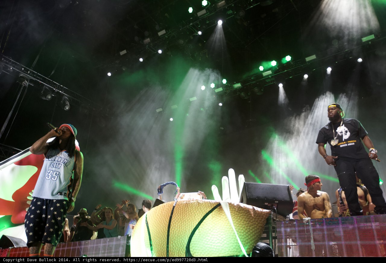 Men Showing off Skills on Stage