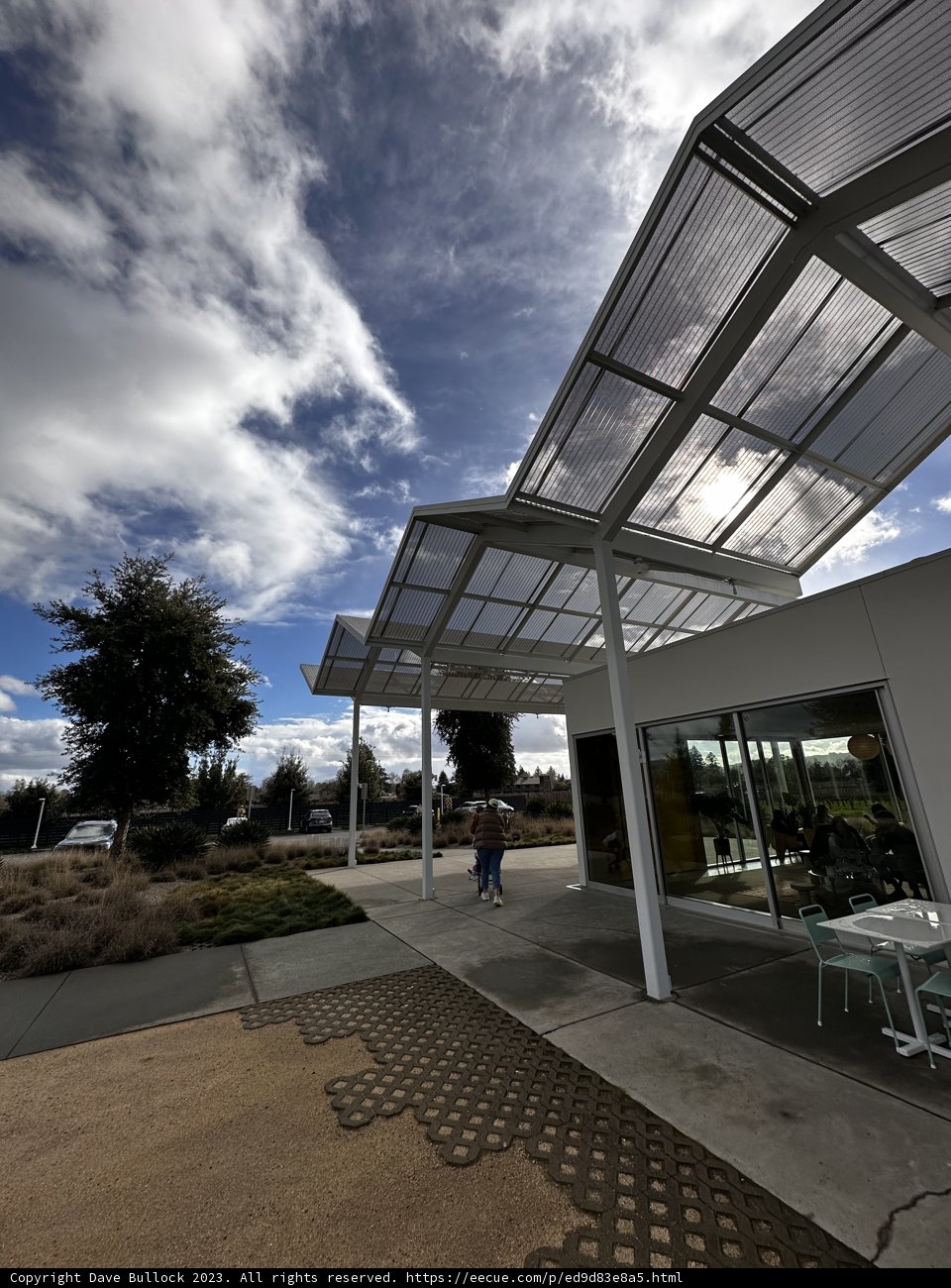 Glass House in Napa Valley