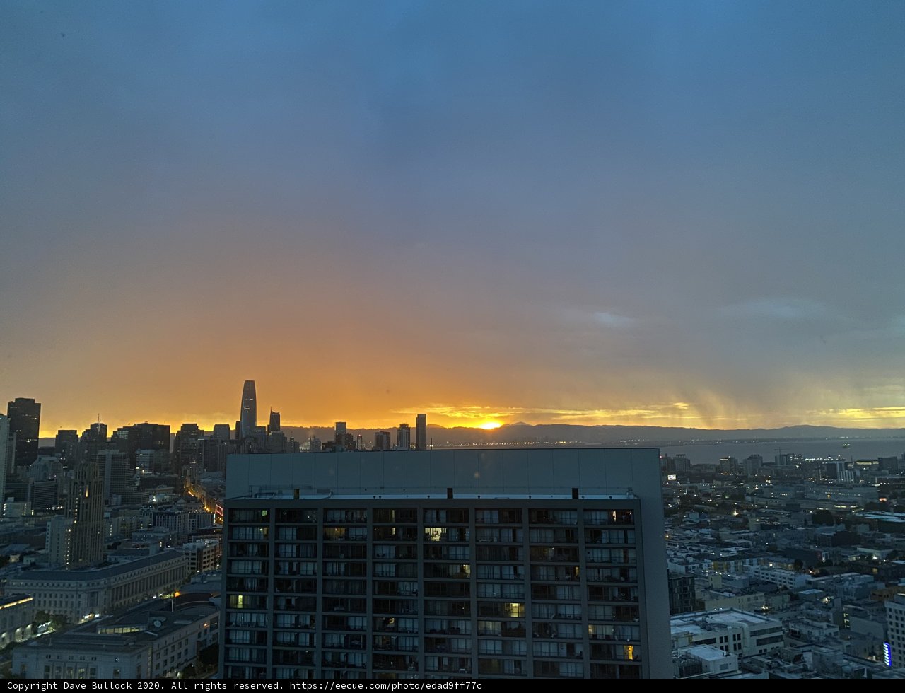 Golden Twilight over San Francisco