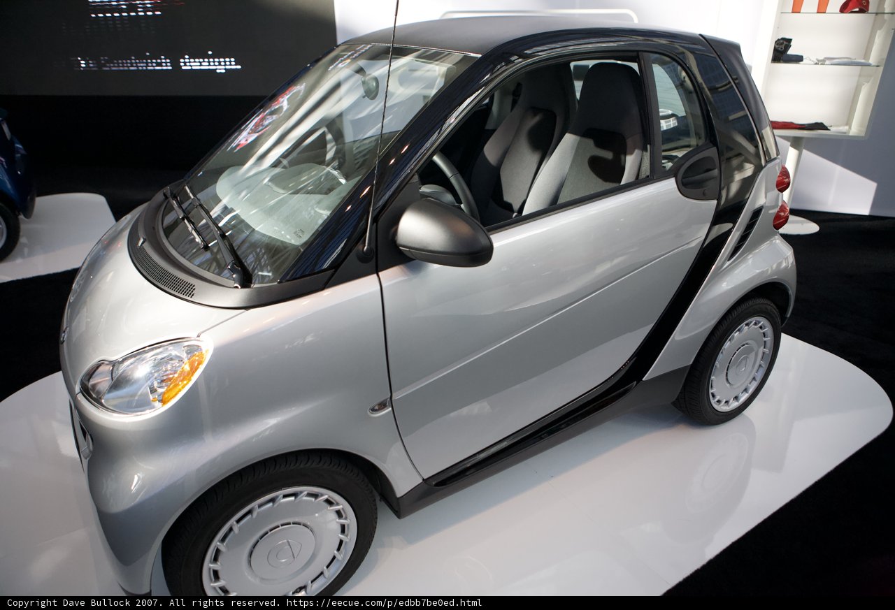 The Smart Car Takes Center Stage at LA Auto Show