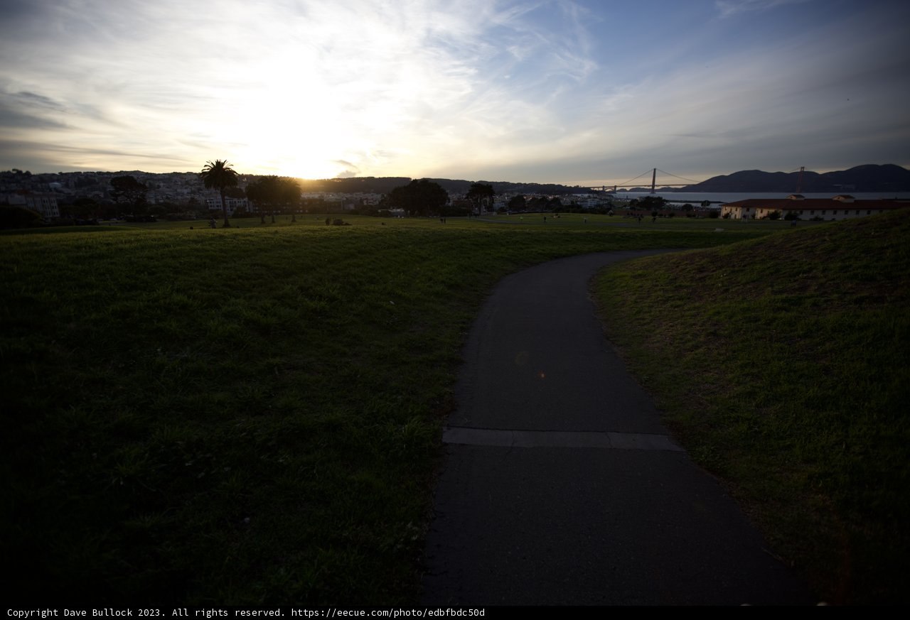 Sunset Serenity at Fort Mason