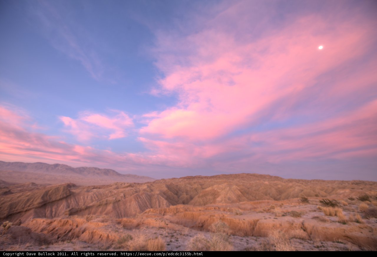 Desert Moonrise
