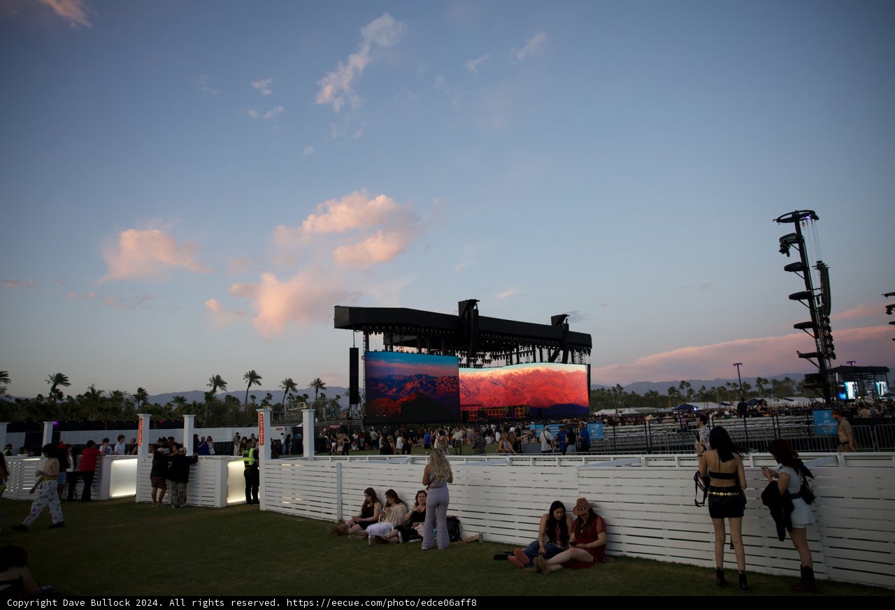 Sunset Serenade at Coachella 2024