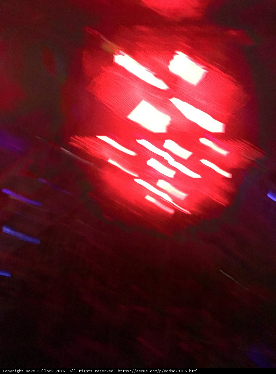 Red Glow at the Club
